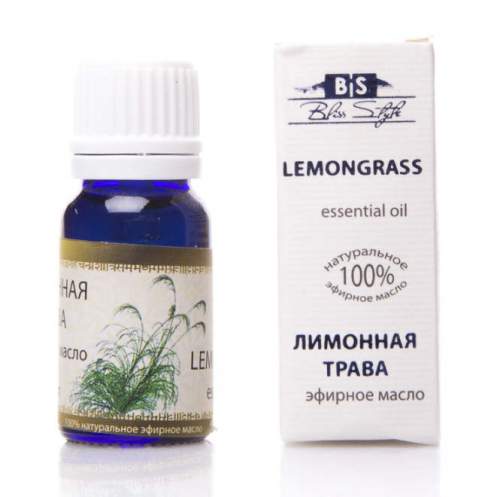 Эфирное масло Блисс Стайл Лимонная трава (Bliss Style Lemongrass Oil), 10мл