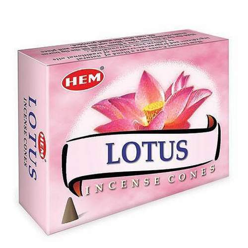 Ароматические конусы Лотос ХЕМ (Incense Lotus HEM), 10шт