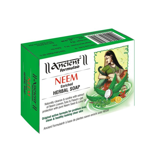 Мыло Ним Древние Формулы (Ancient Formulaè Neem Enriched Herbal Soap), 125г