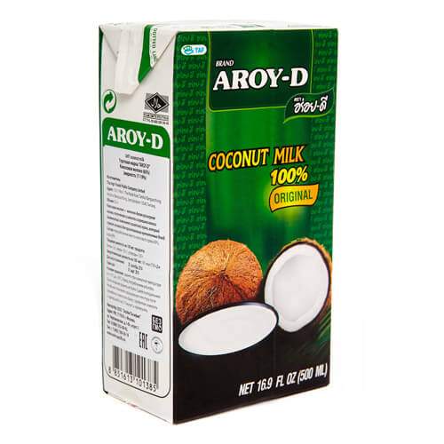 Кокосовое молоко 70% жирность 17-19% Арой-Д (Coconut milk AROY-D), 500мл