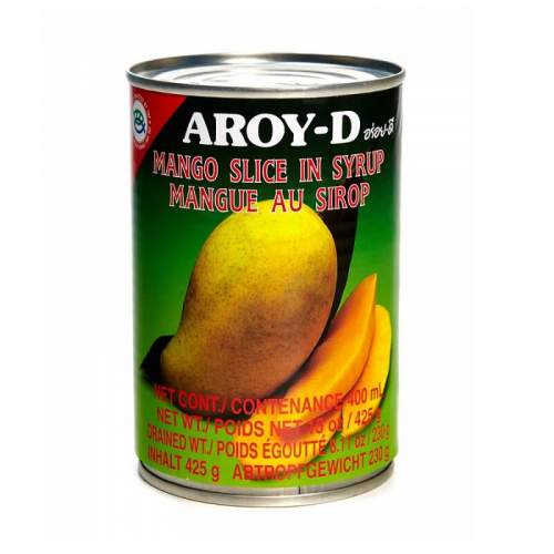 Манго (дольки) в сиропе AROY-D (AROY-D Mango slice in syrup), 425г
