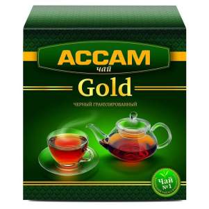 Чай чёрный гранулированный Ассам GOLD 250г
