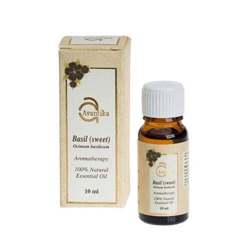 Натуральное эфирное масло сладкого Базилика Авантика (Avantika Natural Essential Basil Sweet Oil), 10мл