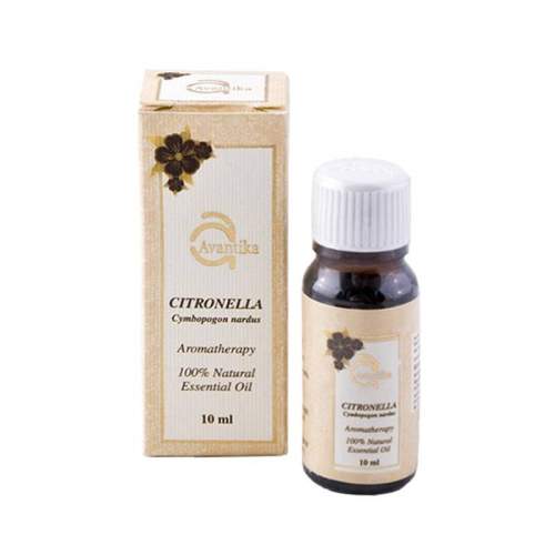Натуральное эфирное масло Цитронеллы Авантика (Avantika Natural Essential Citronella Oil), 10мл