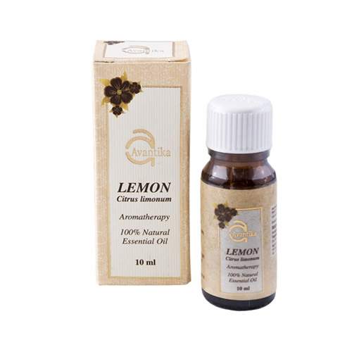Натуральное эфирное масло Лимона Авантика (Avantika Natural Essential Lemon Oil), 10мл
