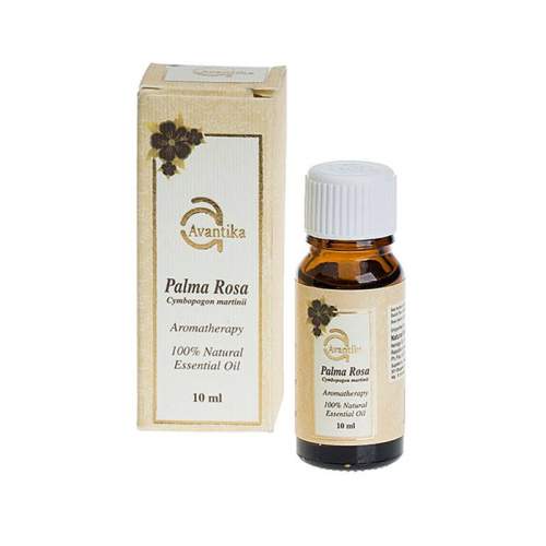 Натуральное эфирное масло Пальмарозы Авантика (Avantika Natural Essential Palma Rosa Oil), 10мл