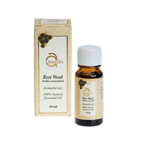 Натуральное эфирное масло Розового дерева Авантика (Avantika Natural Essential Rose Wood Oil), 10мл