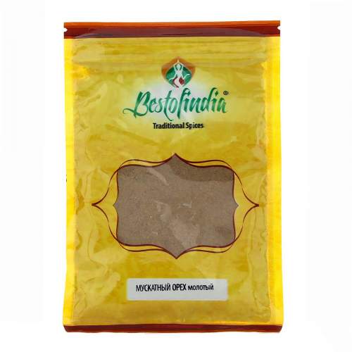 Мускатный орех молотый Бестофиндия (Bestofindia Nutmeg Powder), 50г