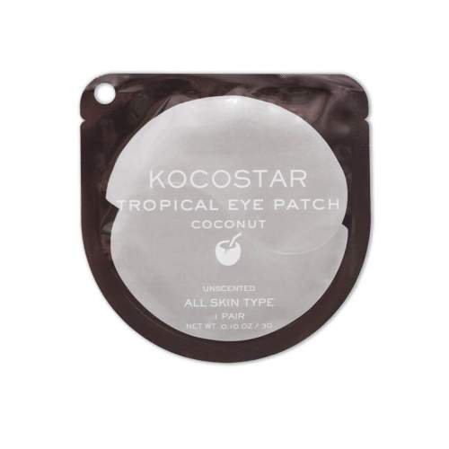 Гидрогелевые патчи для глаз Тропические фрукты кокос Kocostar (Tropical Eye Patch Coconut)