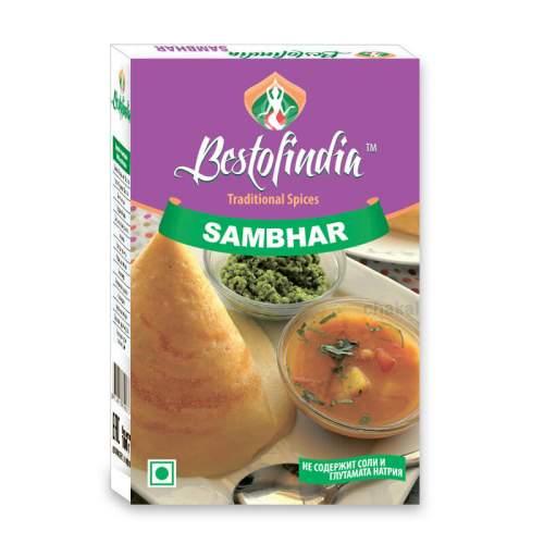 Смесь специй для супа Самбар Масала Бестофиндия (Bestofindia Sambhar Masala), 100г