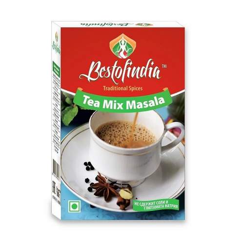 Чай масала - смесь специй для чая и молока Ти Микс Масала Бестофиндия (Bestofindia Tea Mix Masala), 50г