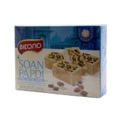 Воздушные индийские сладости без сахара Соан Папди Лайт Бикано (Bikano Soan Papdi Light), 250г