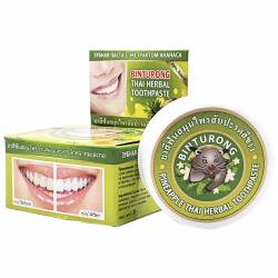 Зубная паста с Экстрактом Ананаса Бинтуронг (Binturong Pineapple Thai Herbal Toothpaste), 33г