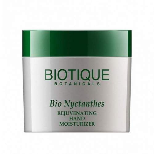 Крем для рук омолаживающий Биотик Био Никтант (Biotique Bio Nyctanthes Rejuvenating Hand Moisturizer), 50г