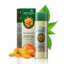 Успокаивающее масло для снятия макияжа Биотик Био Миндаль (Biotique Bio Almond Oil Soothing Face & Eye Makeup Cleanser), 120мл