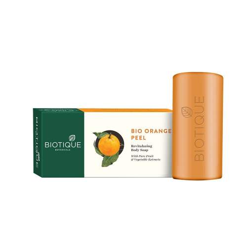 Мыло-скраб для тела Биотик Био Апельсин (Biotique Bio Orange Peel Revitalizing Soap), 150г