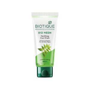 Очищающий гель для умывания Биотик Био Ним (Biotique Bio Neem Purifying Face Wash), 100мл