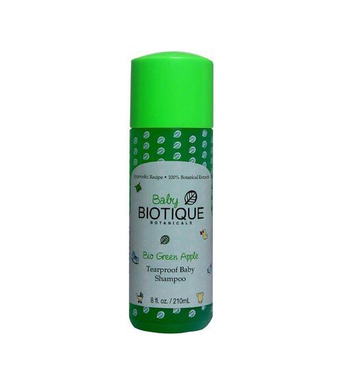 Детский шампунь Биотик Био Яблоко (Biotique Bio Green Apple Tearproof Baby Shampoo), 120мл