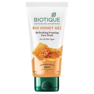 Гель для умывания для всех типов кожи Биотик Био Мед (Biotique Bio Honey Gel Refreshing Foaming Face Wash), 100мл