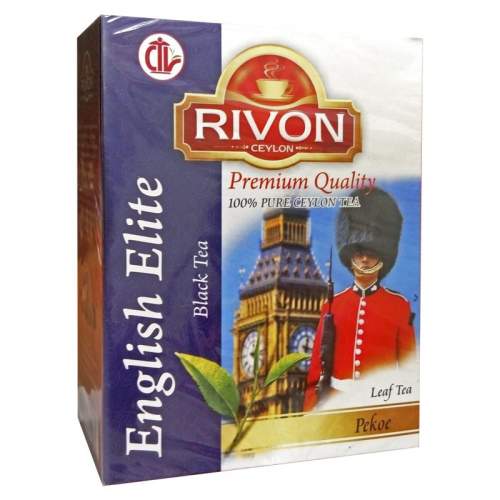 Чай цейлонский чёрный премиум-качества Английский Элитный Ривон (Rivon Ceylon Premium Quality English Elite Black Tea), 100г