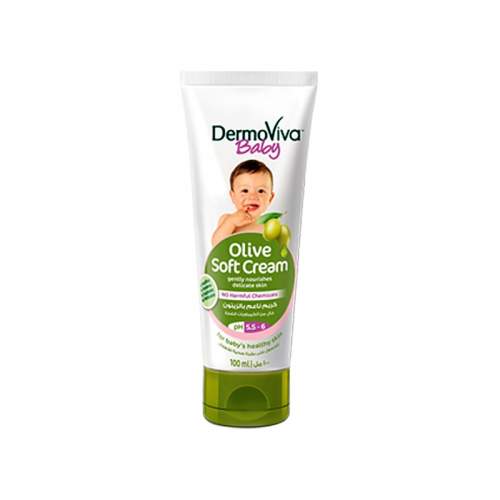 Крем для детей Олива Дабур ДермоВива (Dabur DermoViva Baby Olive Cream), 100мл