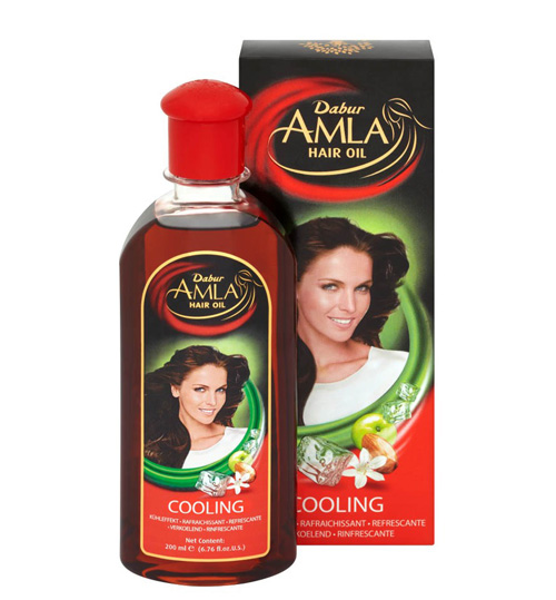 Масло для волос охлаждающее Дабур Амла (Dabur Amla hair Oil Cooling), 200мл