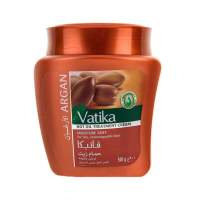Маска для волос Vatika Argan "Мягкое увлажнение" с маслом арганы Дабур Ватика (Dabur Vatika Hot Oil Treatment Cream Moisture Soft), 500мл