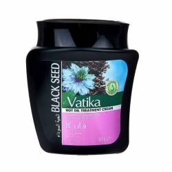 Маска для волос Сила и Блеск с семенами черного тмина Дабур Ватика (Dabur Vatika Black Seed Hot Oil Treatment Cream Strong&Shiny), 500мл