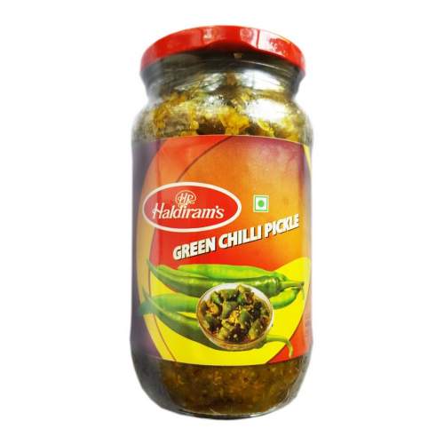 Пикули Халдирамс Зеленый Чили (Haldiram's Green Chilli Pickle), 400г