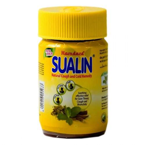 Натуральное лекарство против простуды и кашля Суалин Хамдард (Hamdard Sualin Natural Cough&Cold Remedy), 60шт
