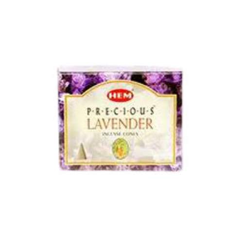 Ароматические конусы Драгоценная лаванда ХЕМ (Incense Precious lavender HEM), 10шт