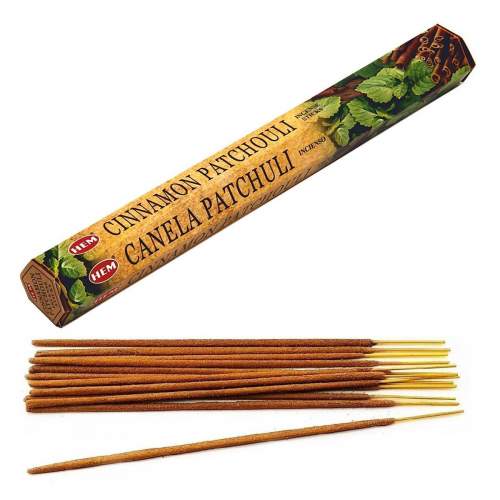 Аромапалочки Корица Пачули ХЕМ (Incense Нem Cinnamon Patchouli), 20шт