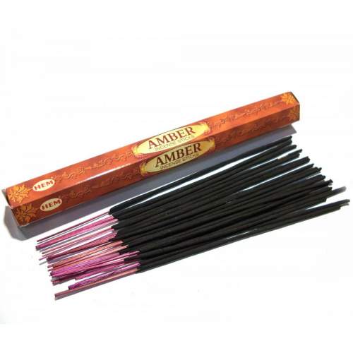 Аромапалочки Янтарь ХЕМ (Incense Hem Amber), 20шт