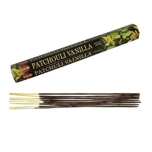 Аромапалочки Пачули Ваниль ХЕМ (Incense НЕМ Patchouli Vanilla), 20шт