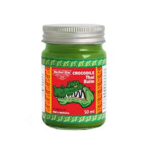 Бальзам из жира сиамского крокодила Хербал Стар (Crocodile Thai Balm Herbal Star), 50мл