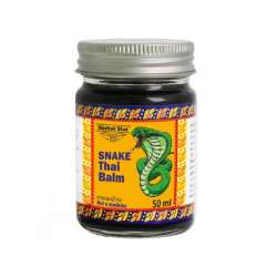 Бальзам из яда змеи Хербал Стар (Snake Thai Balm Herbal Star), 50мл