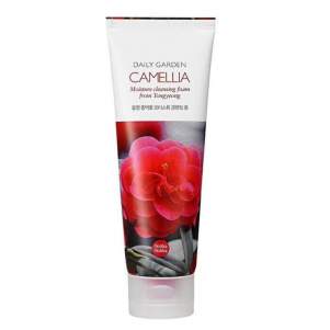 Очищающая пенка для лица Дэйли Гарден камелия (Holika Holika Daily Garden Camellia Soothing Cleansing Foam), 120мл