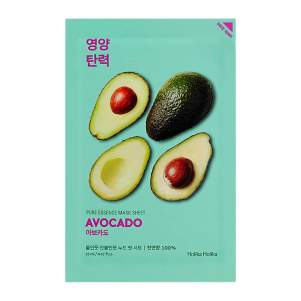 Тканевая маска для лица с авокадо (Holika Holika Pure Essence Mask Sheet Avocado), 20мл