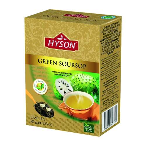 Чай зеленый листовой с Саусепом Хайсон (Hyson Green tea Sour Sup ), 100г