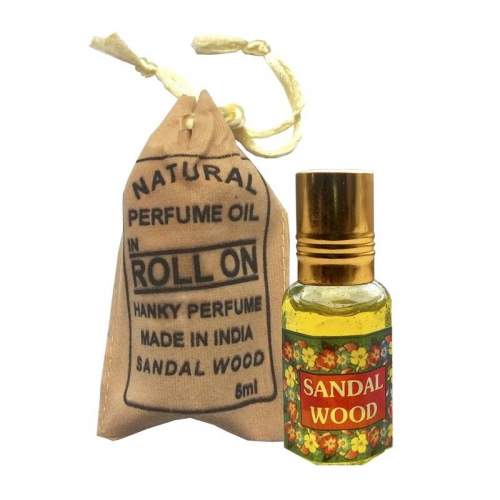 Духи-масло (шариковые) Сандал Индийский Секрет (The Indian Secret Natural Perfume Oil Sandal), 5мл