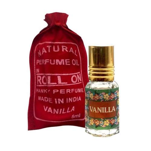 Духи-масло (шариковые) Ваниль Индийский Секрет (The Indian Secret Natural Perfume Oil Vanilla), 5мл