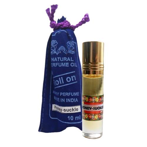Духи-масло (шариковые) Жимолость Индийский Секрет (The Indian Secret Natural Perfume Oil Honeysuckle), 10мл