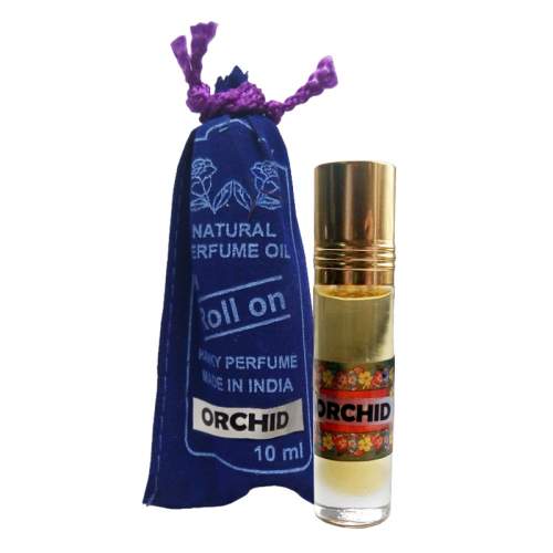 Духи-масло (шариковые) Орхидея Индийский Секрет (The Indian Secret Natural Perfume Oil Orchid), 10мл