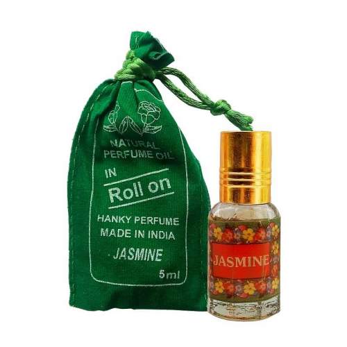Духи-масло (шариковые) Жасмин Индийский Секрет (The Indian Secret Natural Perfume Oil Jasmine), 5мл