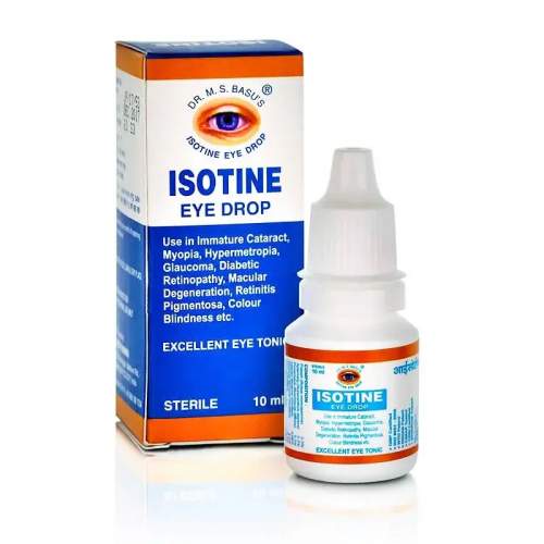 Глазные капли Айсотин Джагат Фарма (Isotine Eye Drops Jagat Pharma), 10мл