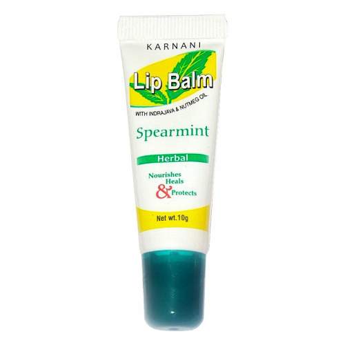 Бальзам для губ Мята Карнани (Karnani Lip Balm Herbal Spearmint), 10г