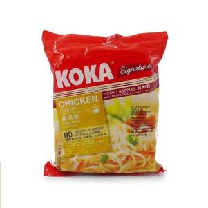 Сингапурская лапша Сигнече со вкусом курицы Кока (KOKA Signature Chicken Flavor Noodles), 85г
