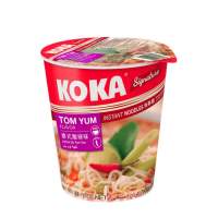 Сингапурская лапша Сигнече со вкусом Том Ям в чаше Кока (Noodles KOKA Signature Tom Yum), 70г