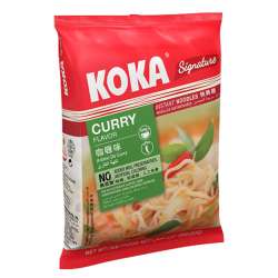 Сингапурская лапша Сигнече со вкусом карри Кока (Noodles KOKA Signature Curry), 85г