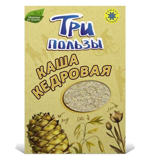 Каша кедровая Три пользы, 250г